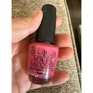 OPI Nail Lacquer Chapel of Love NL V01 Shimmer Pink Polish 0.5oz 1/2 full